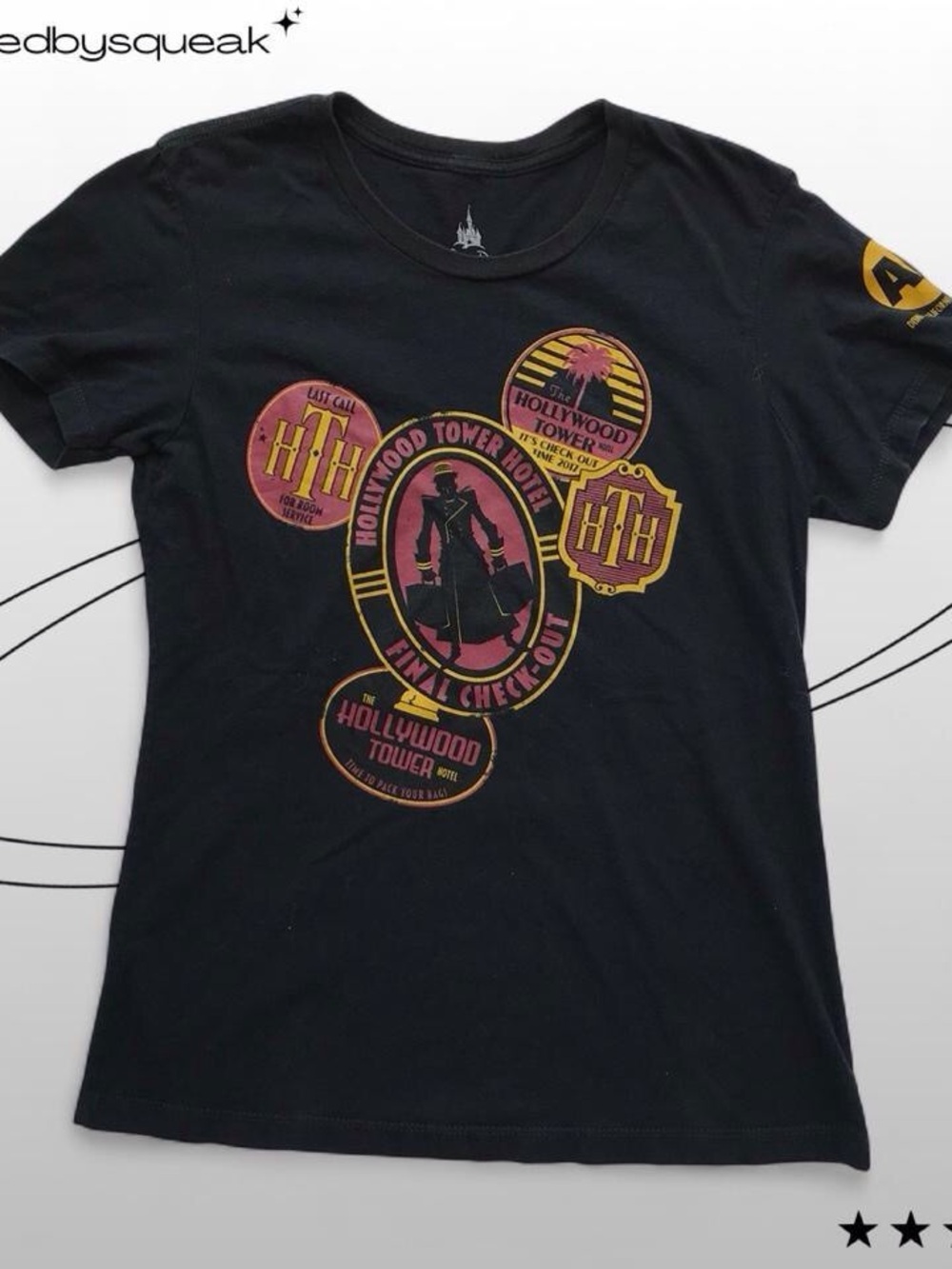 Disneyland California Adventure Tower of Terror Final Check Out 2017 T-Shirt Top